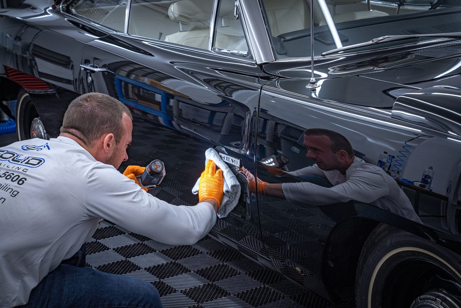 ceramic coating application