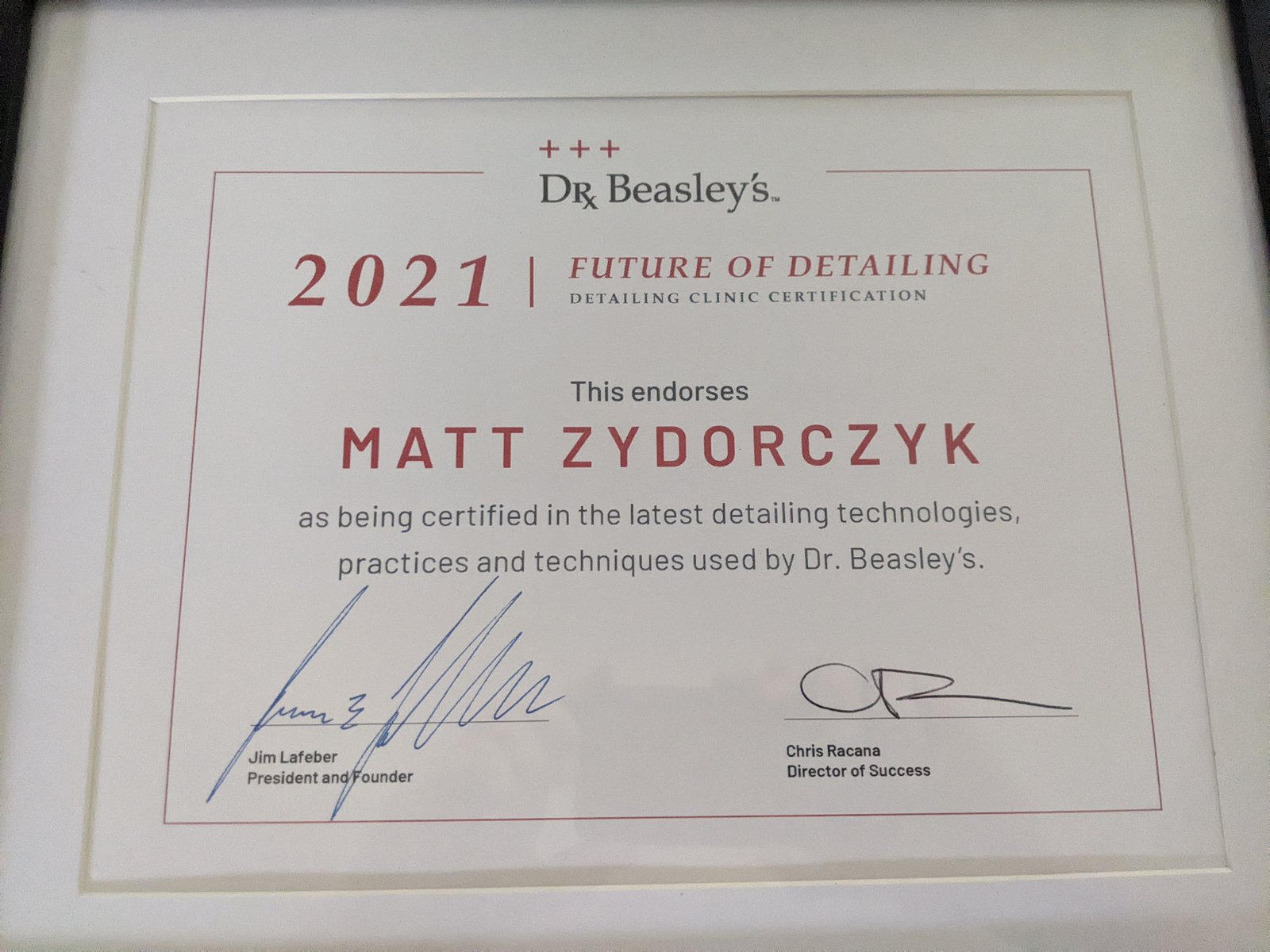 dr beasleys future of detailing training