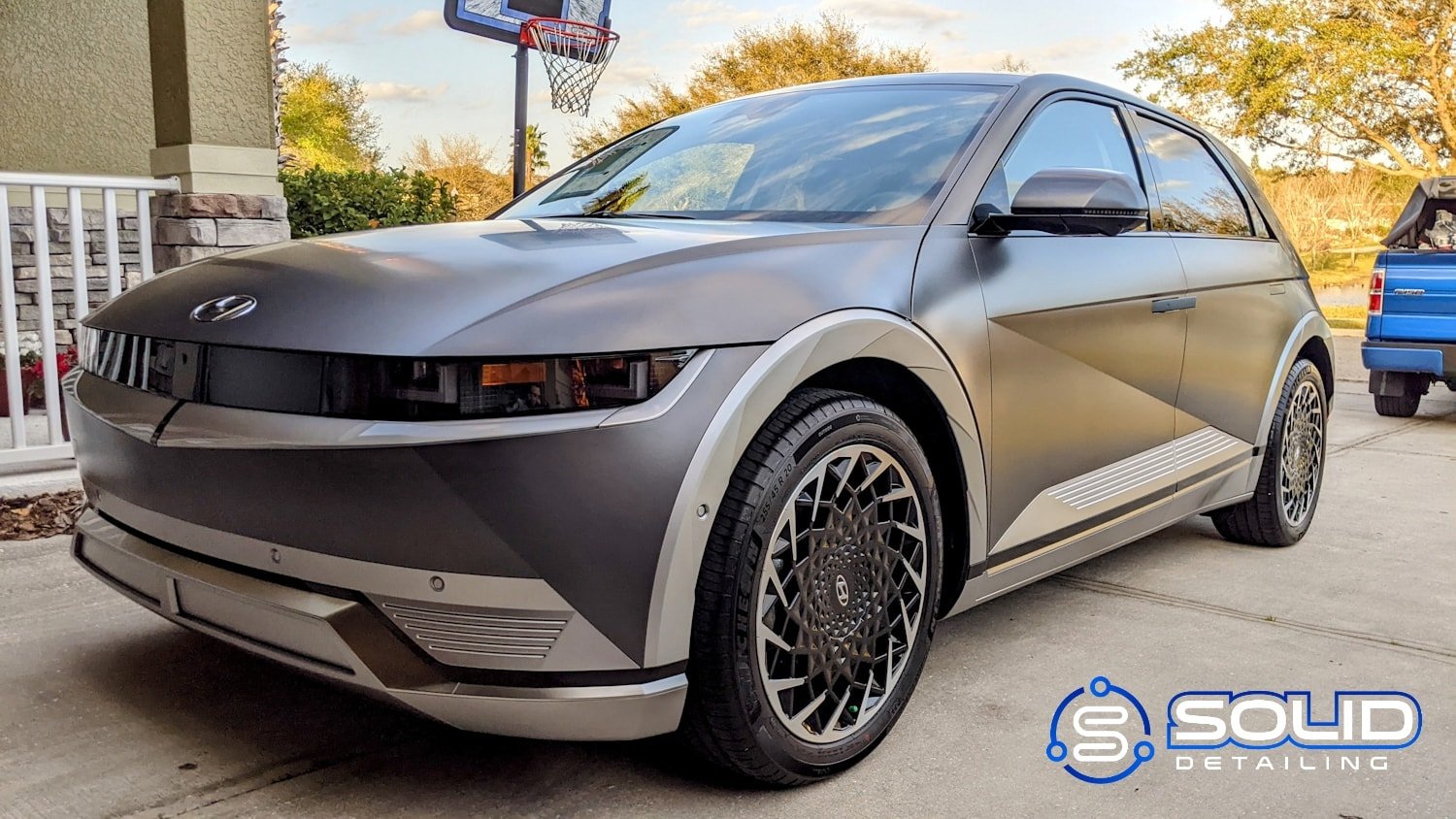 ceramic coated matte hyundai ioniq 5