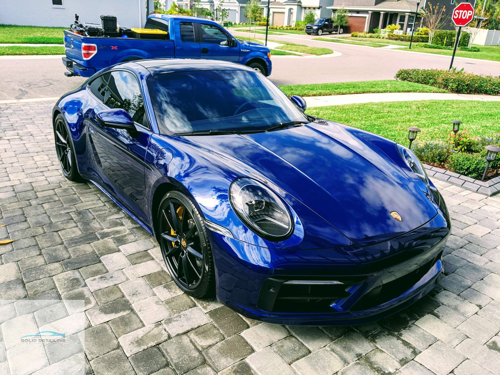 ceramic coated porsche 911